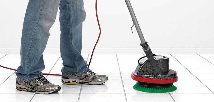 Buy a floor polisher for making the floor look like new: